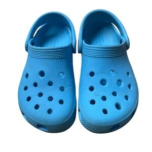 Unisex Kids’ Classic Clogs by Crocs Size C 11 Venetian Blue